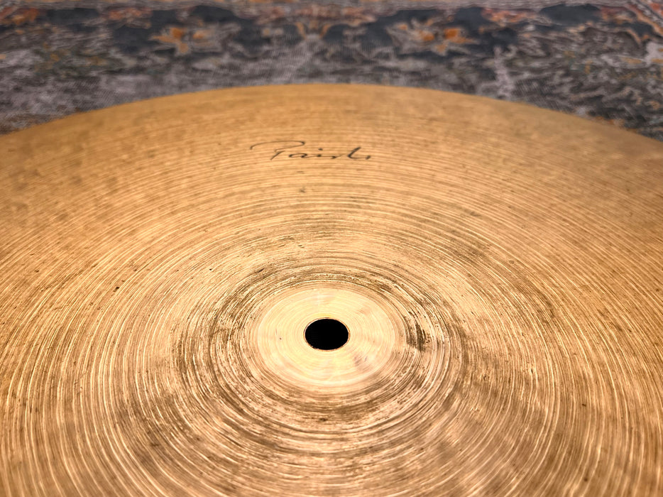 Paiste TRADITIONAL Light FLAT RIDE 20” 2028 g SEMI-DRY Controlled! Great! Don’t Pay $760!!