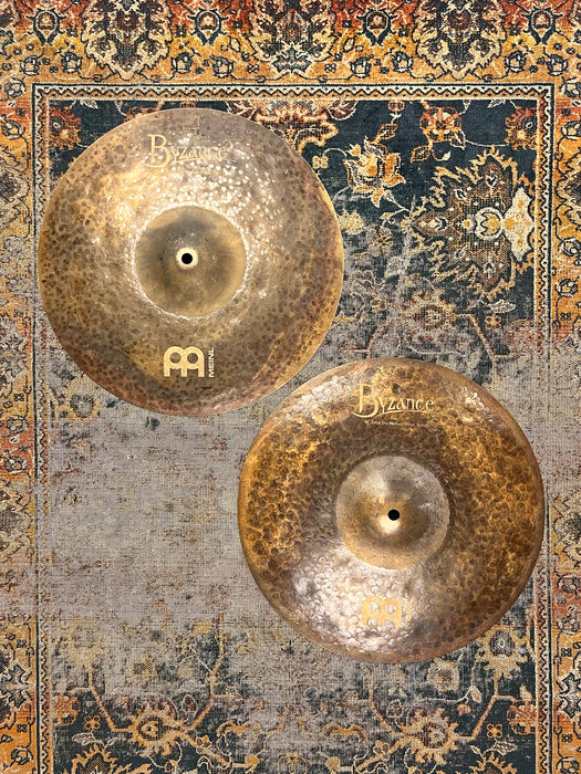 1/2 RAW DARK DRY Meinl BYZANCE Extra Dry Medium Hihats 856 1393 g THIN
