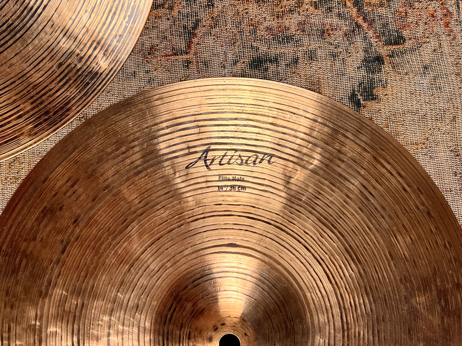 Sabian ARTISAN ELITE Hihats 14” 840 1148 g CLEAN! Discontinued! DRY & THIN! DON’T $900!