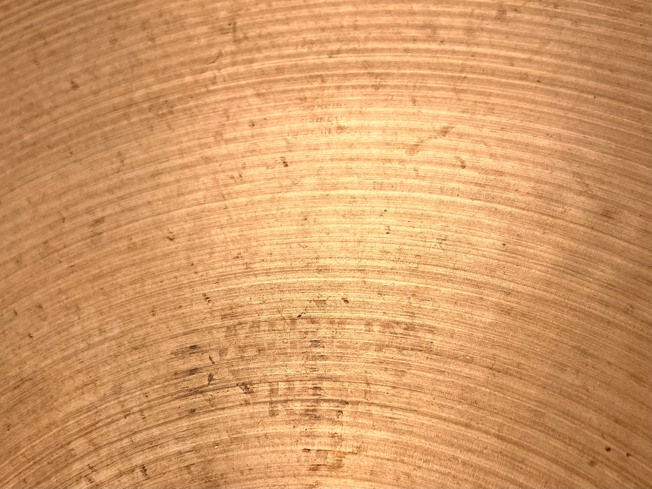 Vintage Zildjian 20" Factory Stamped “MEDIUM RIDE” 2226 g CLASSIC Vintage Tone! SMOOTH Semi-Bright