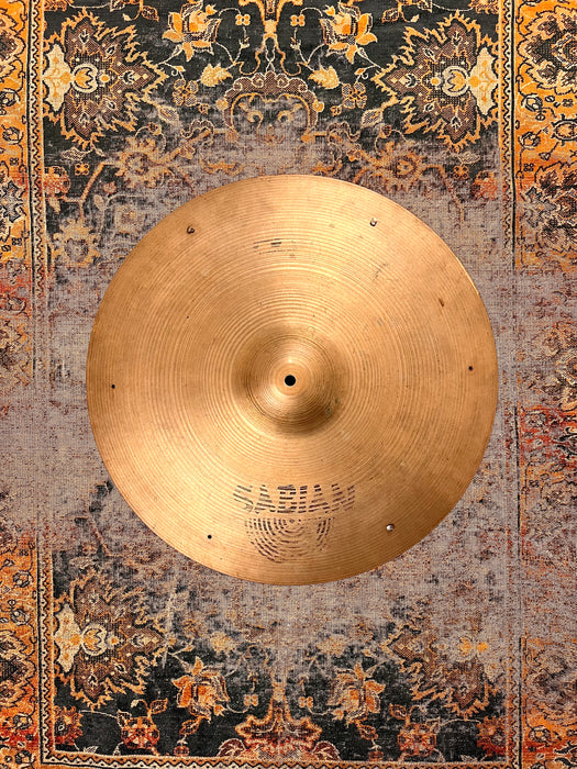 Beautiful Sabian SUSPENDED 20” Crash Ride Sizzle 1928 g VERSATILE! Even Balanced AA