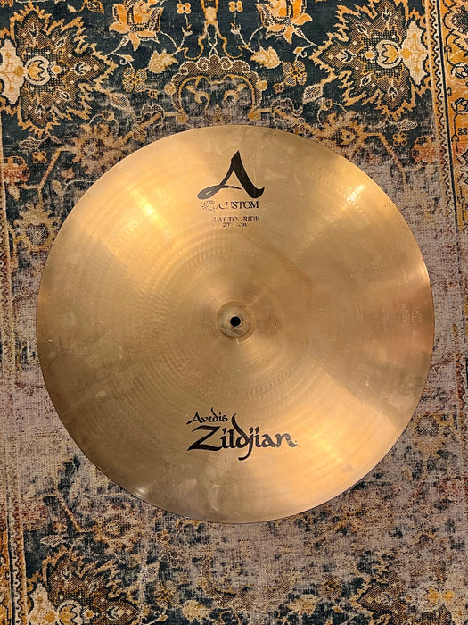 Discontinued Ultra Smooth GLASSY Zildjian 20” A CUSTOM FLAT RIDE 2296 g