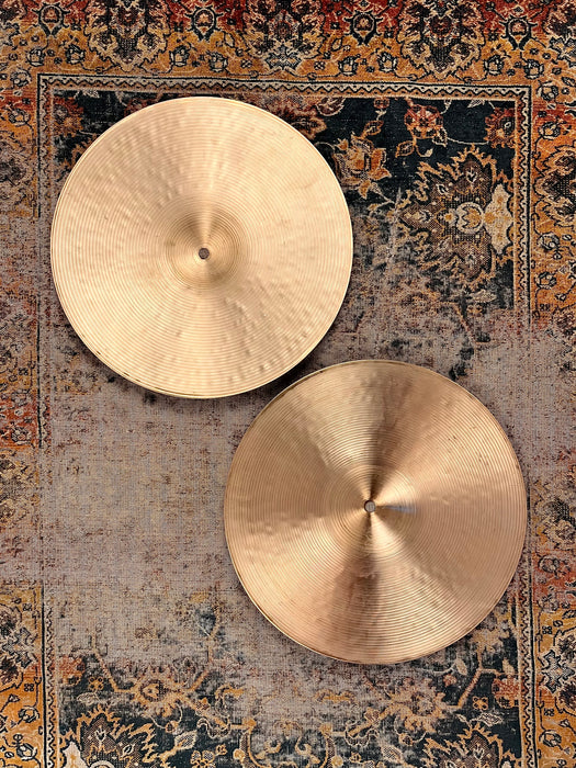 Earlier Zildjian K Hihats 14” 1240 1460 g ULTRA CRISP Dark Tone! TIGHT! Classic 80s/90s K Sound!