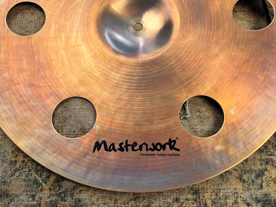 PAPERTHIN Hand Hammered Masterwork Pre Aged Crash Effects 17” 958 g CLEAN
