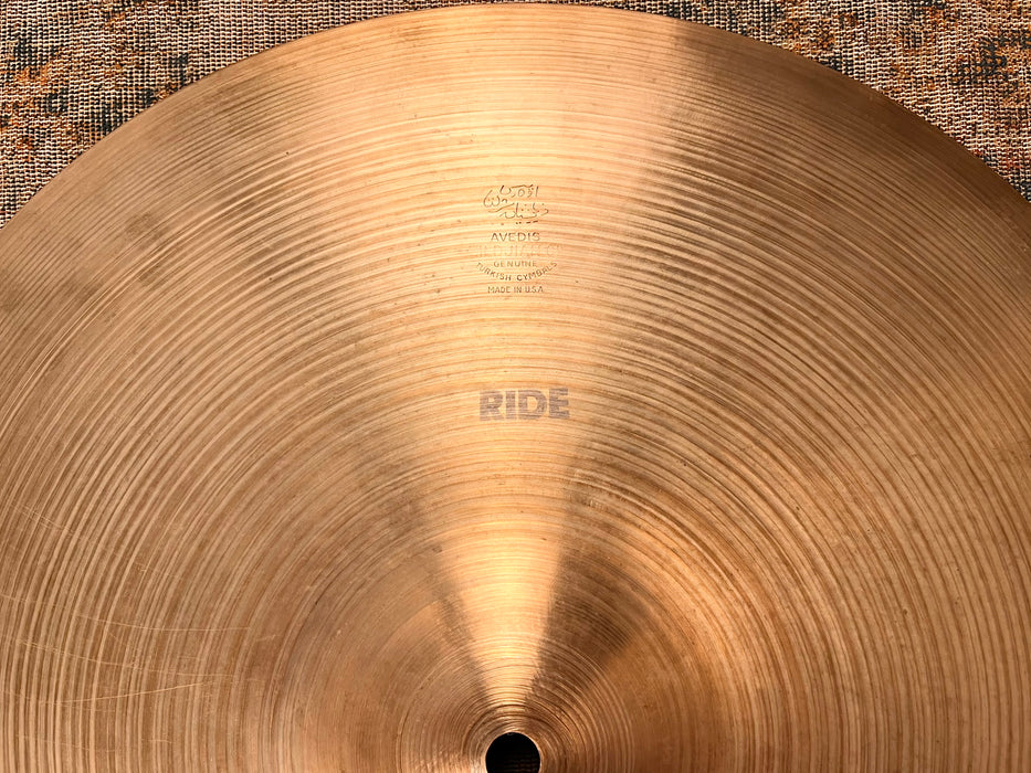 VERY RARE Vintage Zildjian 16” FACTORY STAMPED RIDE 1060 g Tight Controlled Responsive! Versatile