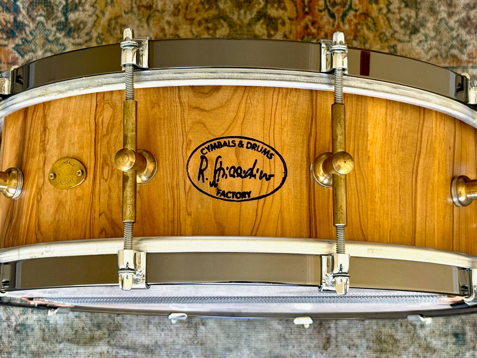 SPIZZICHINO ITALIAN OLIVE WOOD STAVE Snare Drum 5” X 14” Rare HOLY GRAIL Piece Built By THE MASTER