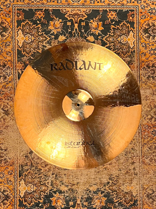 HUGE 24” ISTANBUL Mehmet BRILLIANT Thin Ride 2759 g CRASH! Incredible Dark Shimmer! RARE
