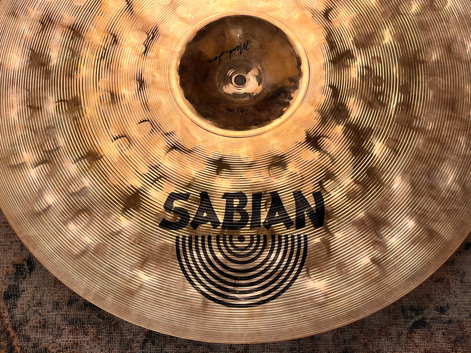 MARK LOVE Anointed Sabian PROTOTYPE HHX COMPLEX Ride 20” 2258 g SIGNED! Brilliant One-Off!
