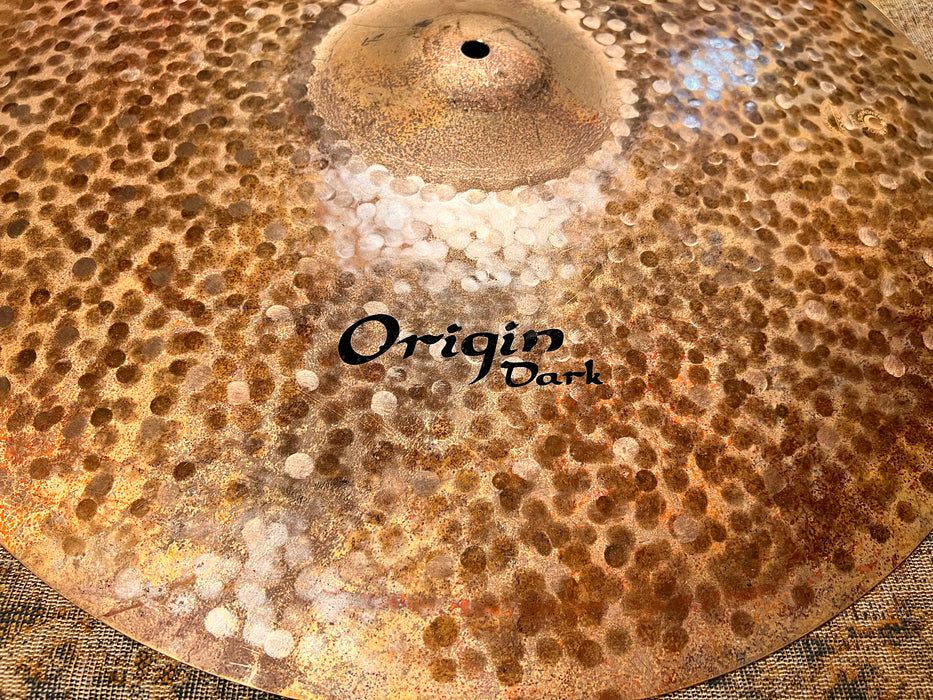 BENDABLE THIN DARK TURK Istanbul Mehmet Origin Dark 22” Ride 2292 g MINT