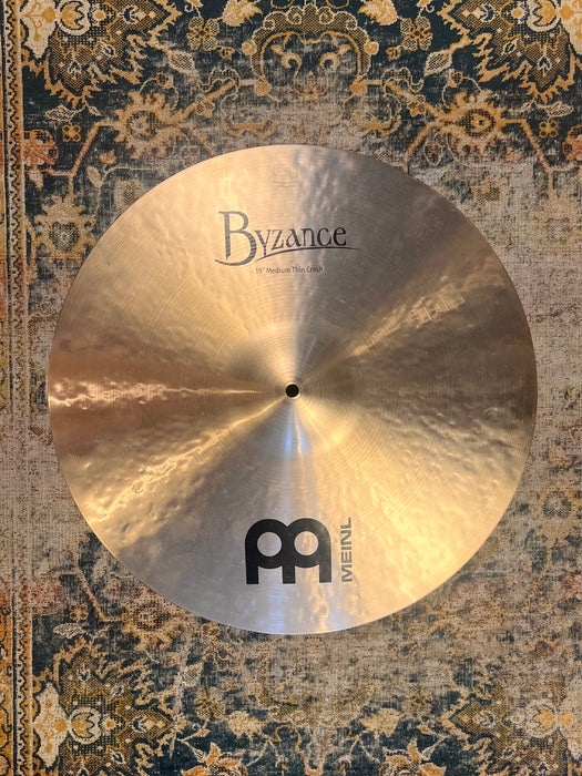 Dark Meinl BYZANCE Medium Thin Crash 19” 1631 g PERFECT