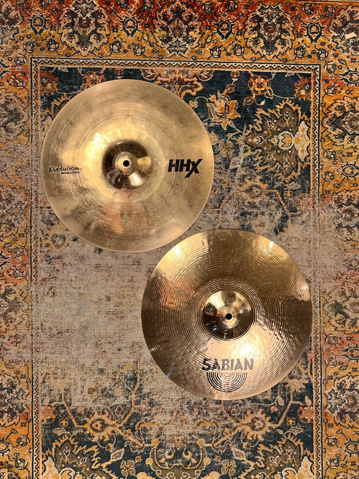 Versatile Crisp Clean Sabian HHX EVOLUTION 14" Hihats 939 1424 g WECKL