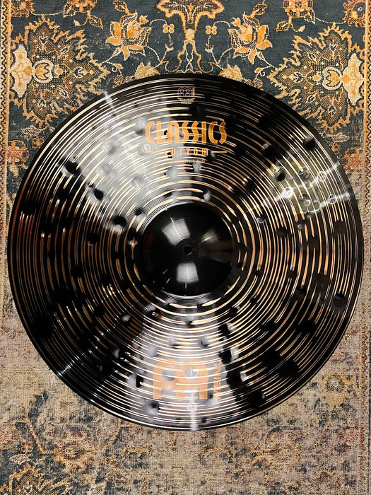PERFECT In Bag Meinl Classics Custom DARK Crash Ride 22” 2686 g HUGE Dark FULL
