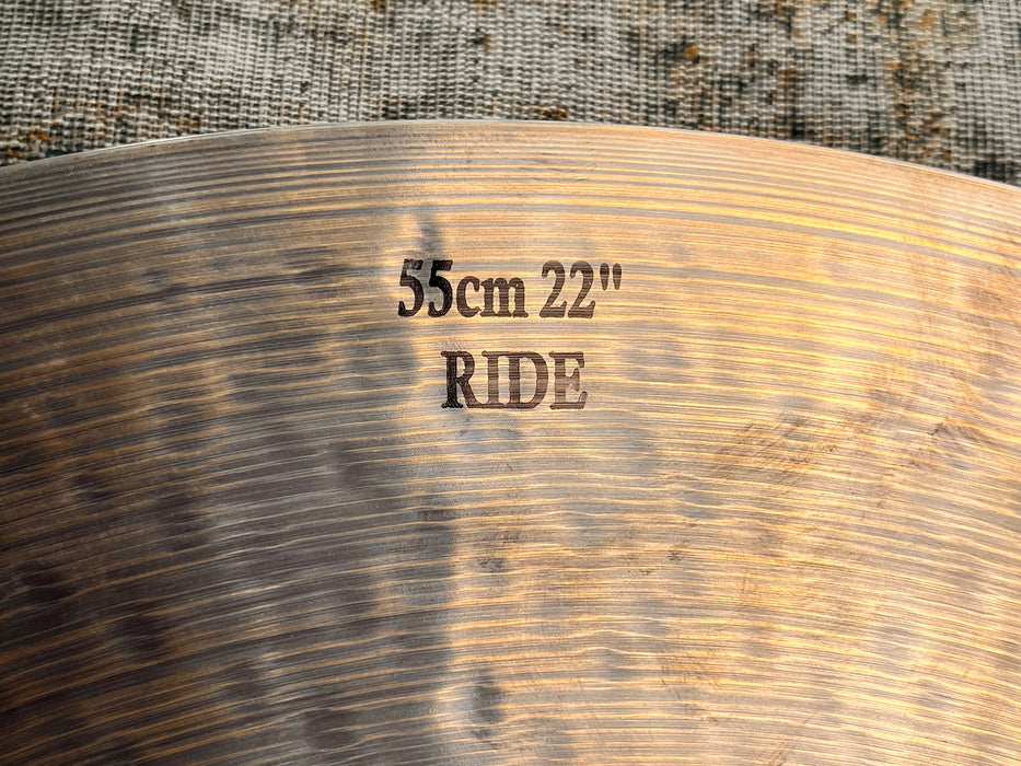 RARE Istanbul Mehmet TONY WILLIAMS Jazz Rock Ride 22” 2538 g IMMACULATE! Unbelievable Sounding!