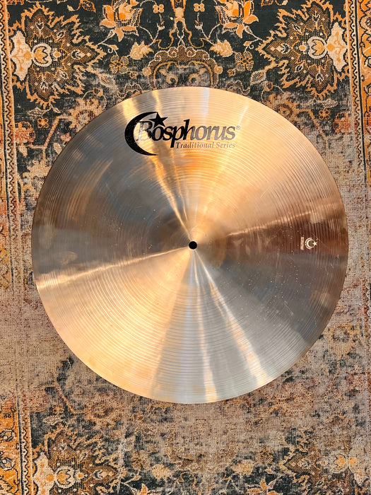 Complex LIGHT AIRY Bosphorus TRADITIONAL THIN Ride 21” ONLY 1890 g Responsive