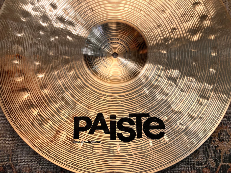 PAISTE Signature 21” DRY HEAVY Ride 3320 g DANNY CAREY! Hard To Find! DISCONTINUED! CLEAN!
