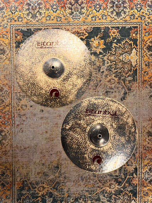 Dark DRY Istanbul Mehmet BLACK SEA 14” Hihats 978 1184 g. AMAZING Hats!