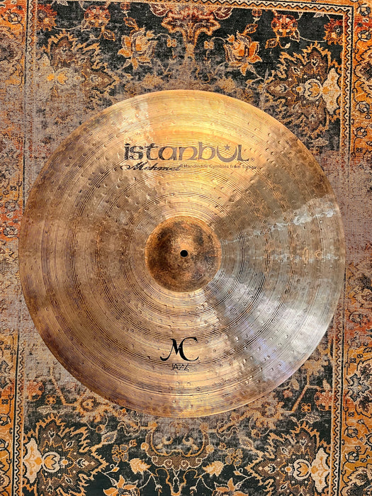 Rare ULTRA DARK MASSIVE ISTANBUL Mehmet 24” Ride Dark Crash 2897 g MC Jazz PERFECT!