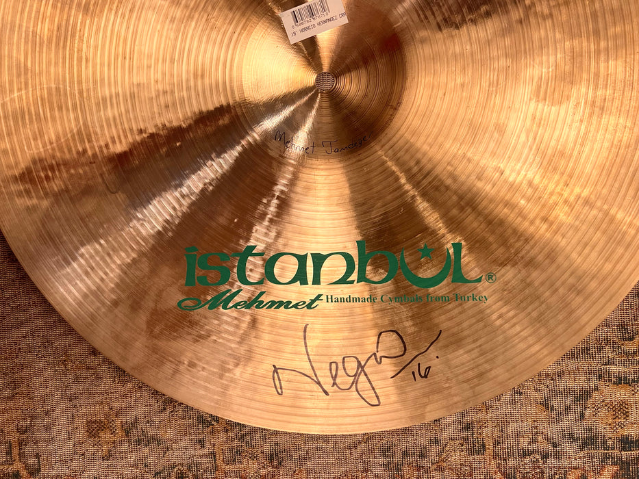 BRUSHED Finish Istanbul Mehmet Horacio EL Negro Hernandez Light Ride 18” 1374 g