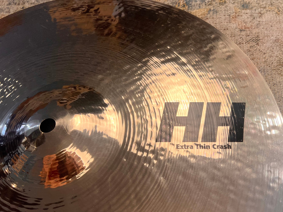 Rare MELLOW DARK Sabian HH EXTRA THIN Crash 16” Hand Hammered 953 g BRILLIANT PERFECT