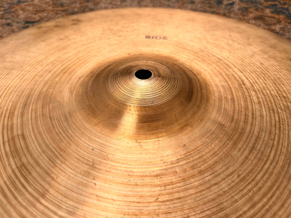 VERY RARE Vintage Zildjian 16” FACTORY STAMPED RIDE 1060 g Tight Controlled Responsive! Versatile