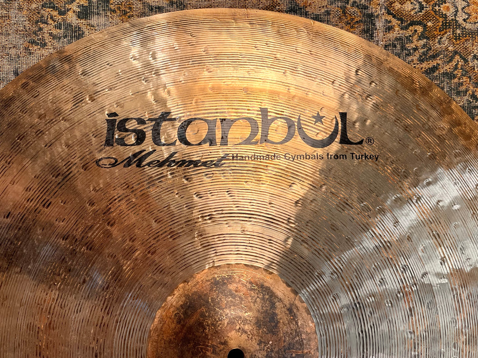 Rare ULTRA DARK MASSIVE ISTANBUL Mehmet 24” Ride Dark Crash 2897 g MC Jazz PERFECT!