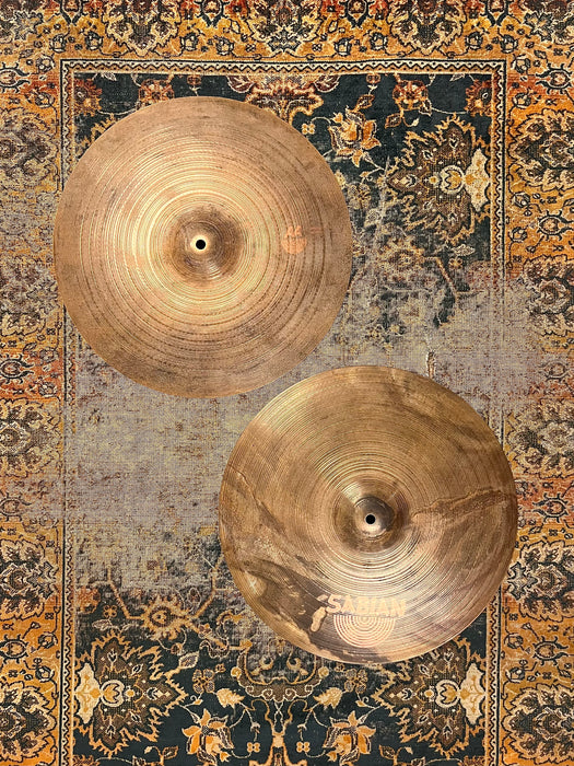 Massive DRY Dark Sabian 16” Apollo Hihats 1113 1352 g CLEAN AA
