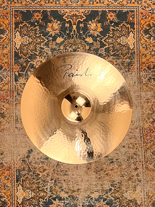 Paiste Signature Heavy Full Crash 20” REFLECTOR 2138 g SHIMMERING! DARK! Why Pay $574!