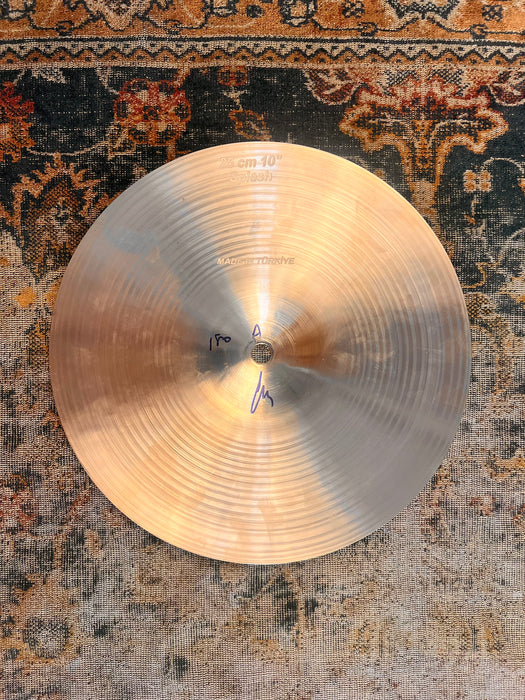 Rare PAPER THIN Bosphorus SULTAN ANTIQUE 10” SPLASH Cymbal Only 180 g Bendable LIGHT