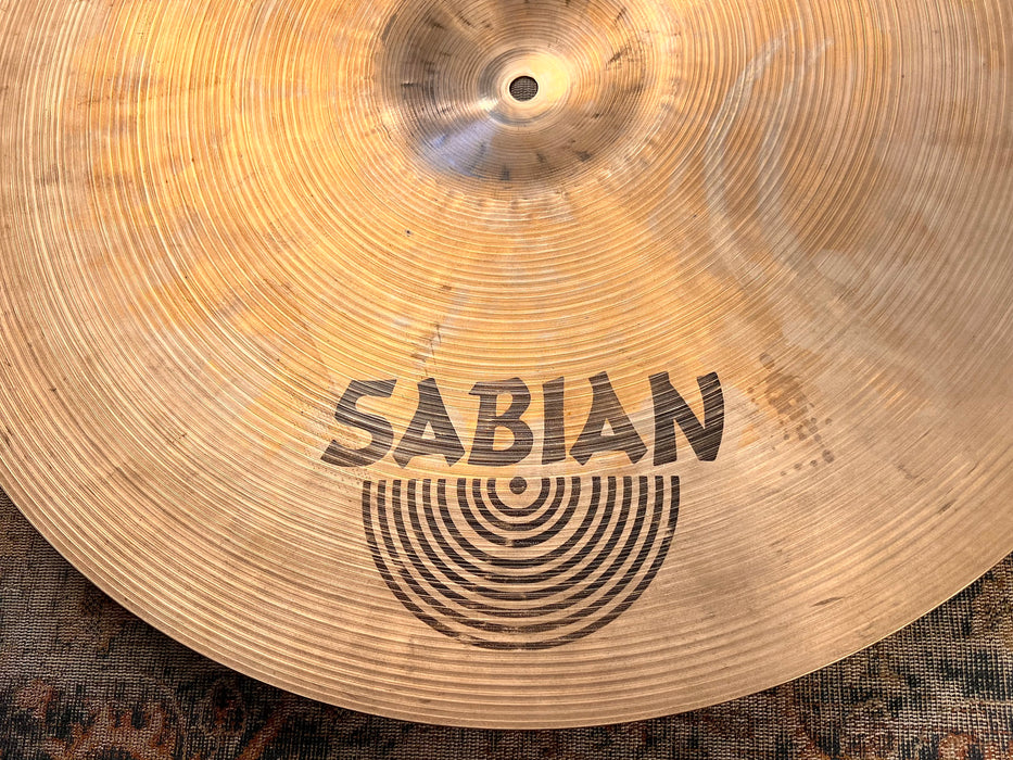 EARLY Vintage SABIAN HH Hand Hammered 21” Heavy Ride 3298 g CANADIAN K Dark Defined