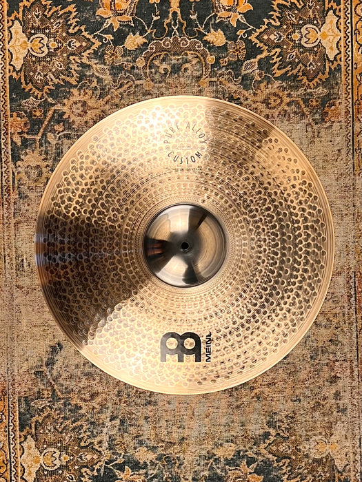 Meinl PURE ALLOY CUSTOM 20” Medium Heavy Crash 2034 g FULL w/Shimmer IMMACULATE! Perfect In BAG! Don't Pay $360 For A Guess!