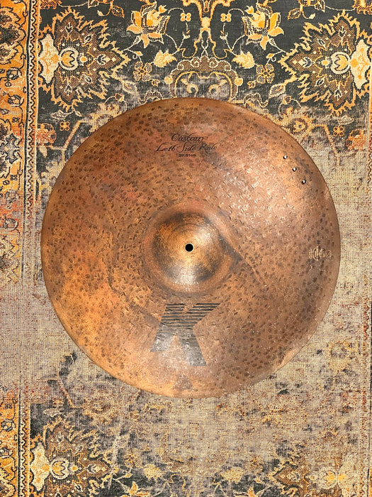 ONE OF THE DRIEST Zildjian K Custom LEFT SIDE Ride SIZZLE 20” 2274 g Supreme Stick Articulation