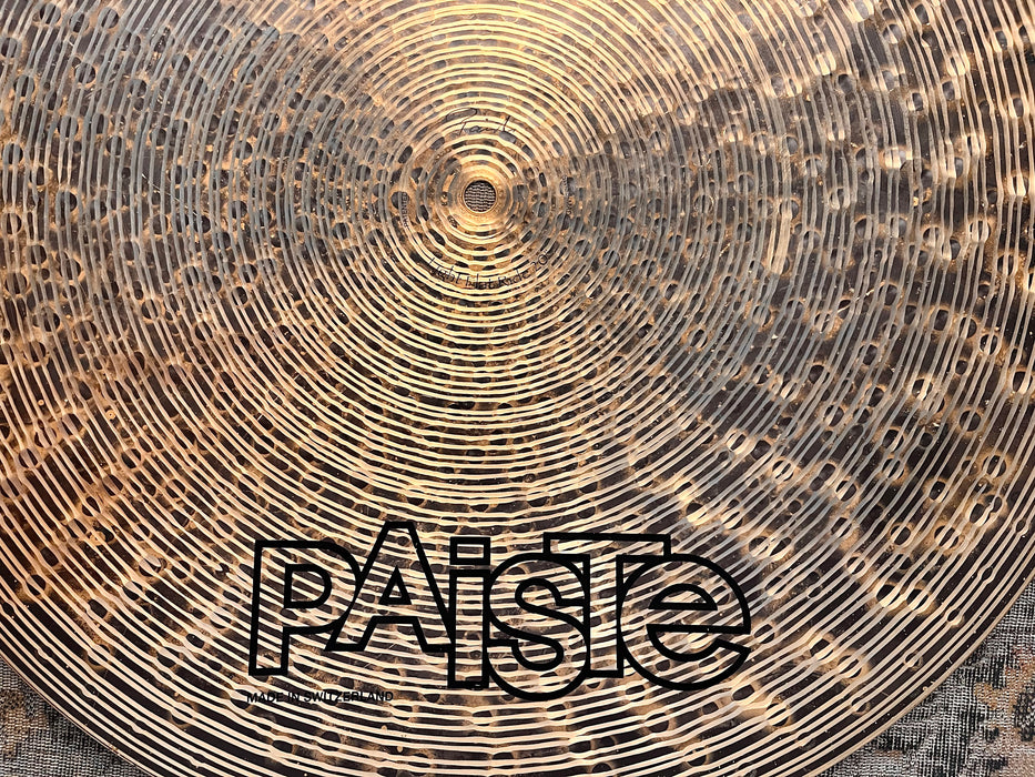 Paiste TRADITIONAL Light FLAT RIDE 20” 2028 g SEMI-DRY Controlled! Great! Don’t Pay $760!!