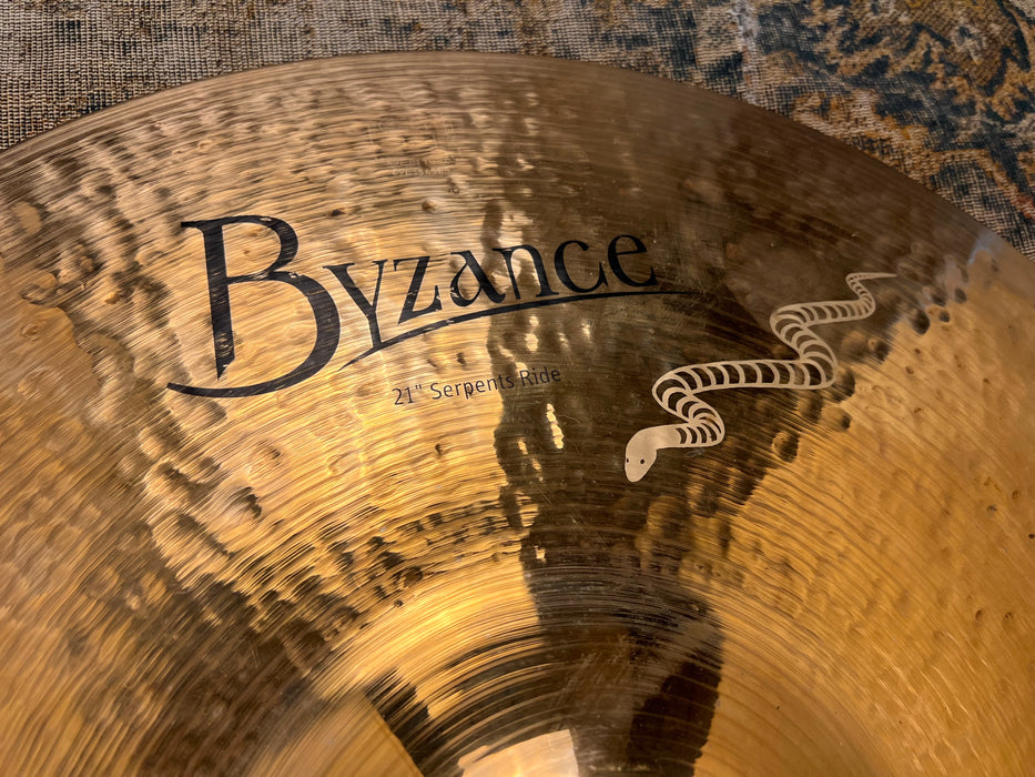 Meinl Byzance 21” Serpents Ride 2782 g Derek Roddy Signature! Penetrating Bell! Why Pay $520?