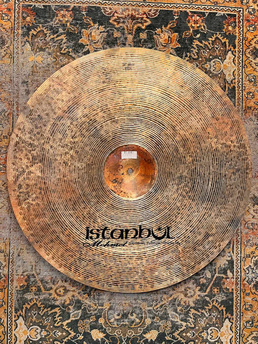 Rare ULTRA DARK MASSIVE ISTANBUL Mehmet 24” Ride Dark Crash 2897 g MC Jazz PERFECT!