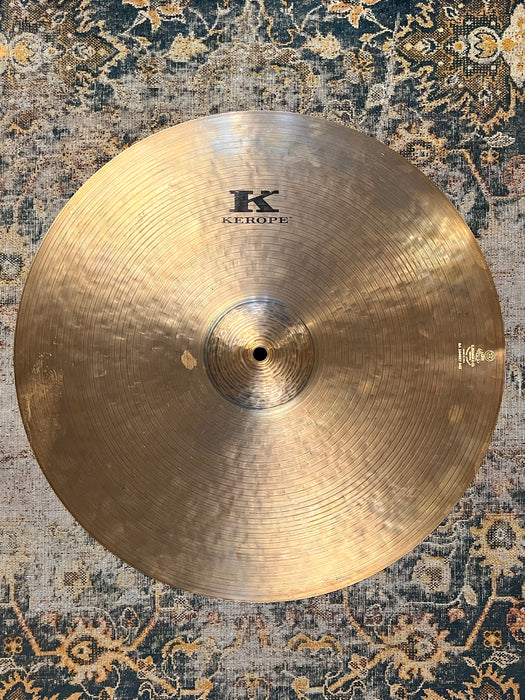 DARK DRY Zildjian KEROPE Crash Ride 19” ONLY 1560 g CLEAN Versatile Don’t Pay $519!!