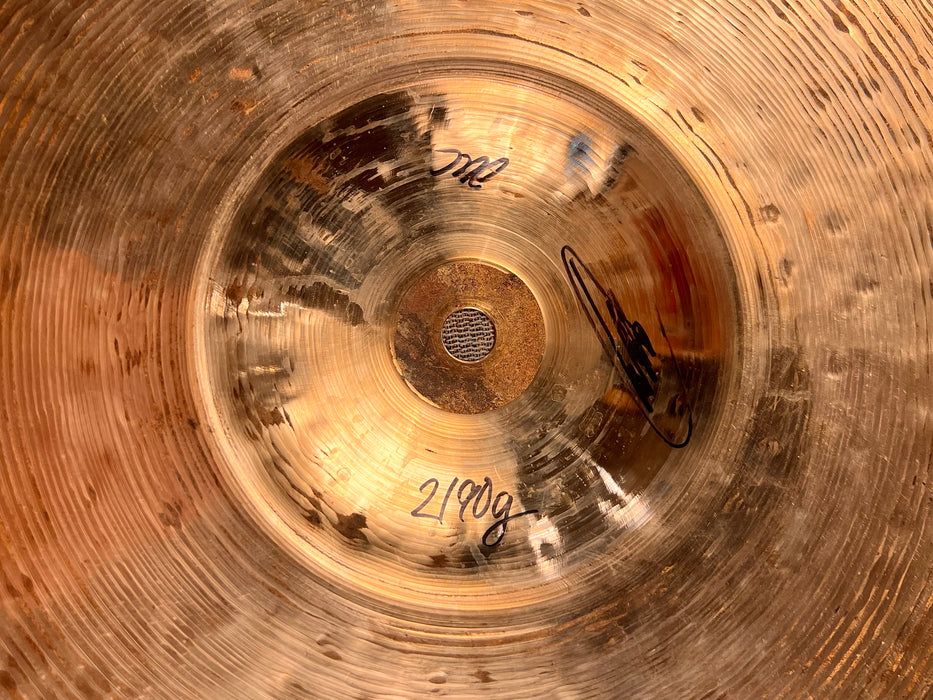 FUNCH OLD K CLONE 22” Ride Crash 2190 g Hand Hammered Light Complex! PERFECT! Famous!