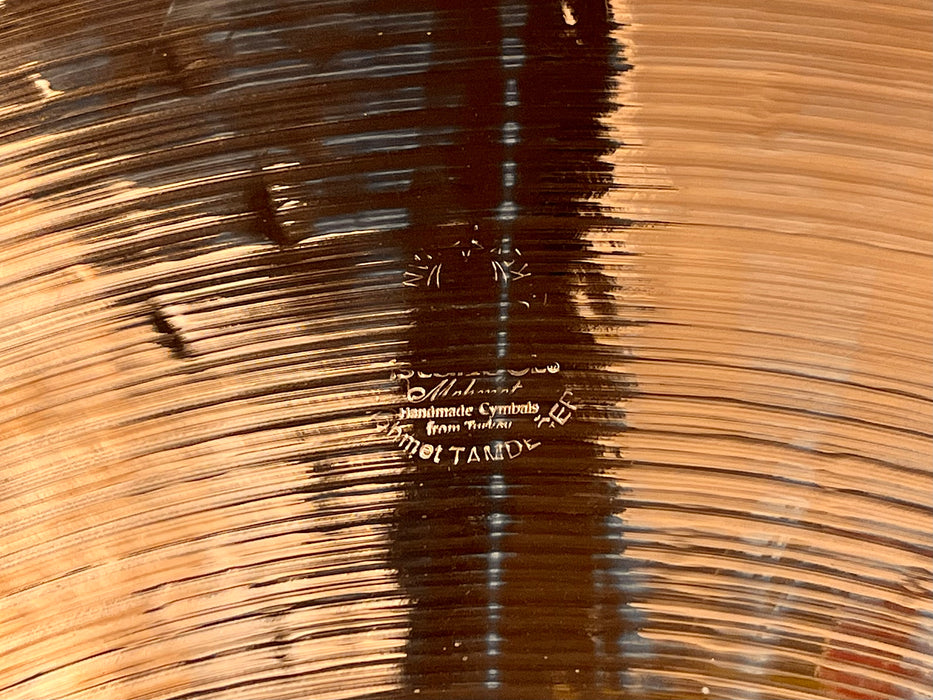 HUGE 24” ISTANBUL Mehmet BRILLIANT Thin Ride 2759 g CRASH! Incredible Dark Shimmer! RARE
