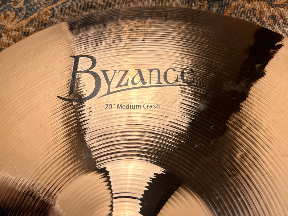 Stunning Dark Warm Meinl BYZANCE Medium Crash 20” 1902 g CLEAN Don’t Pay $460!
