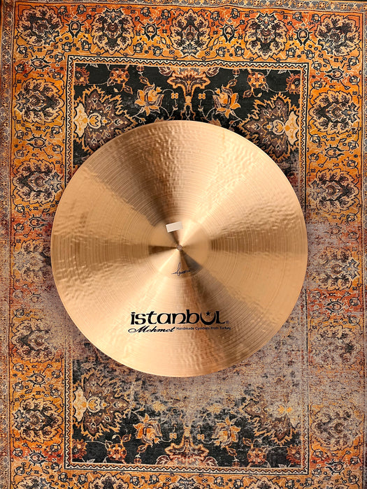 ISTANBUL Mehmet 24” Big Ride 3421 g Crash Ride DARK! VERSATILE! Glorious Amazing 2 Footer!