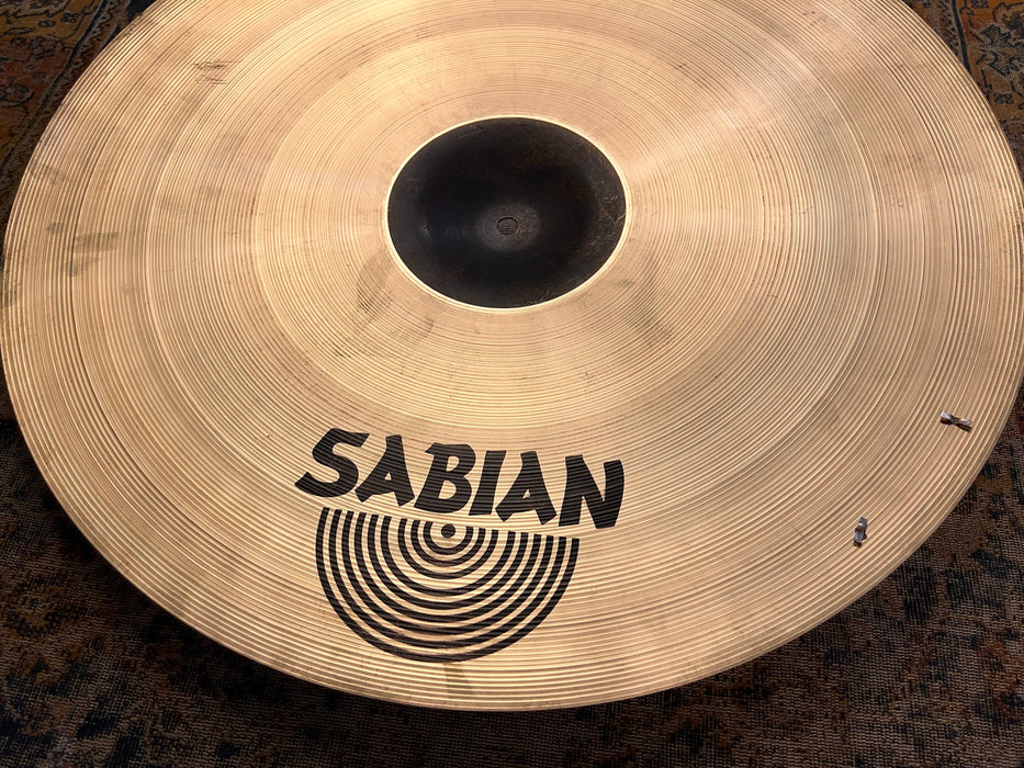 Amazing Sounding Discontinued DRY Sabian MEMPHIS Ride 21” SIZZLE AAX 2397 g Clean