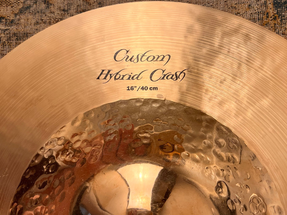 THIN EDGE Zildjian K Custom HYBRID Crash 16” 1078 g COMPLEX