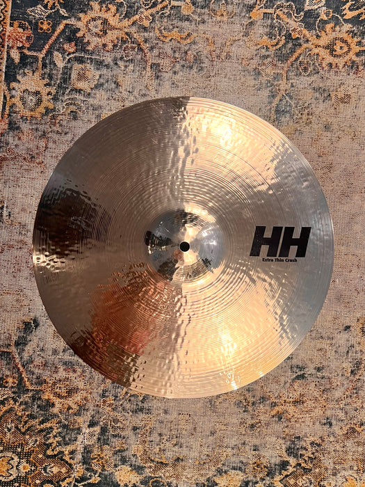 Rare MELLOW DARK Sabian HH EXTRA THIN Crash 16” Hand Hammered 953 g BRILLIANT PERFECT