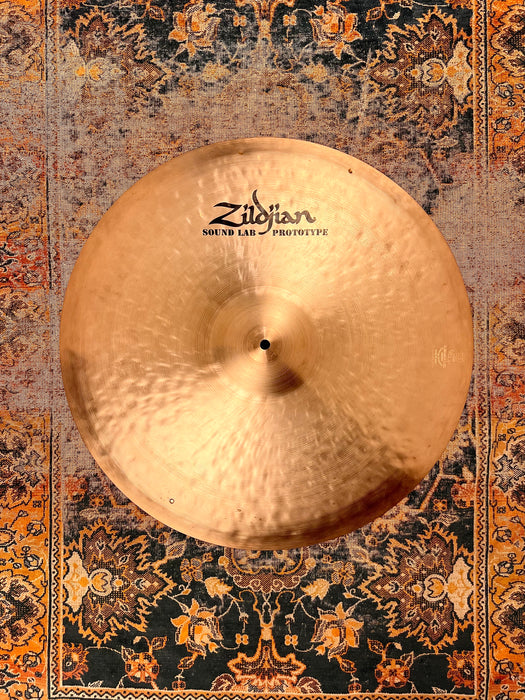 ZILDJIAN 22” BILL STEWART PROTOTYPE K Custom Dry Complex Ride 2324 g PERFECT! Collectible