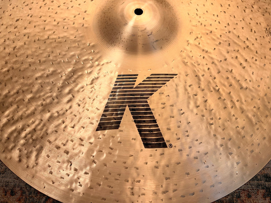 Zildjian K CUSTOM 22” DARK Ride 2820 g Gorgeous Balanced Tone! Great Definition! Don’t Pay $600!