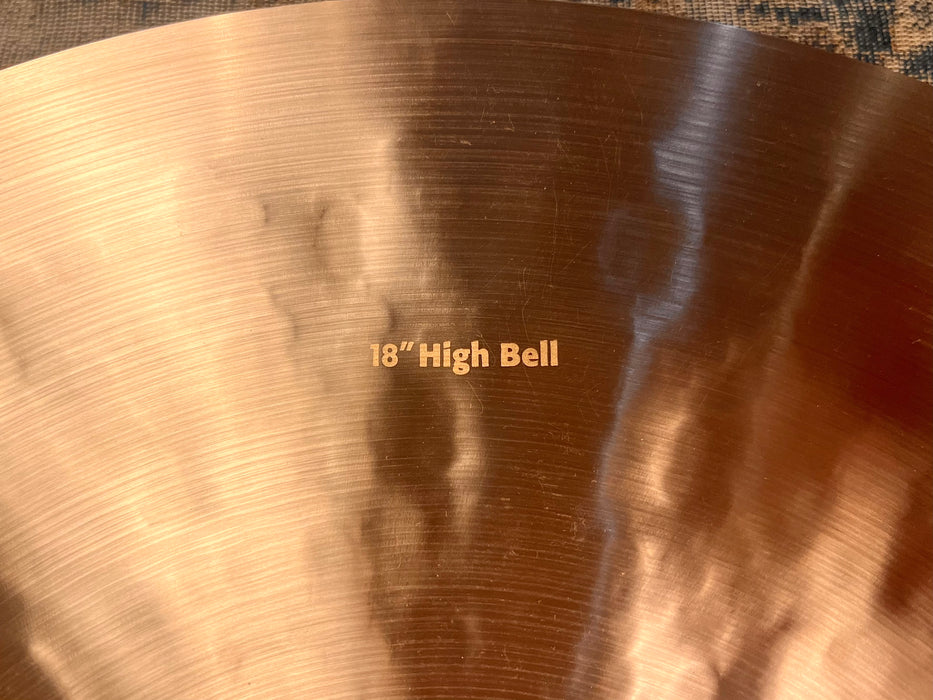 IMMACULATE Sabian ANTHOLOGY HHX HIGH BELL 18” Crash or Ride 1484 g WARM Versatile