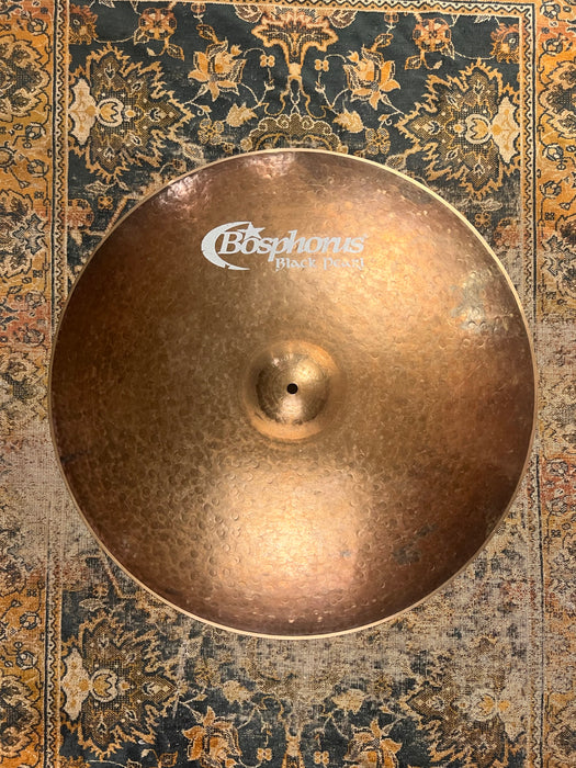 2 FEET OF JOY! RARE Bosphorus THIN 24” BLACK PEARL Ride Crash 2350 g TURK