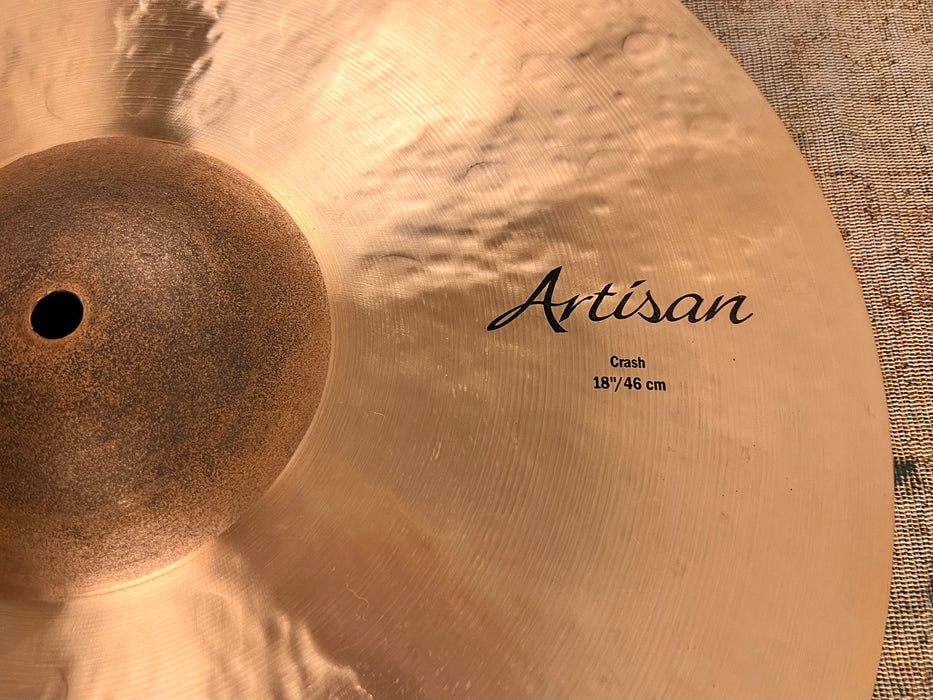 Sabian ARTISAN 18” Crash 1384 g IMMACULATE In Bag w/Certificate! Ultra Dark! Don’t Pay $640!!