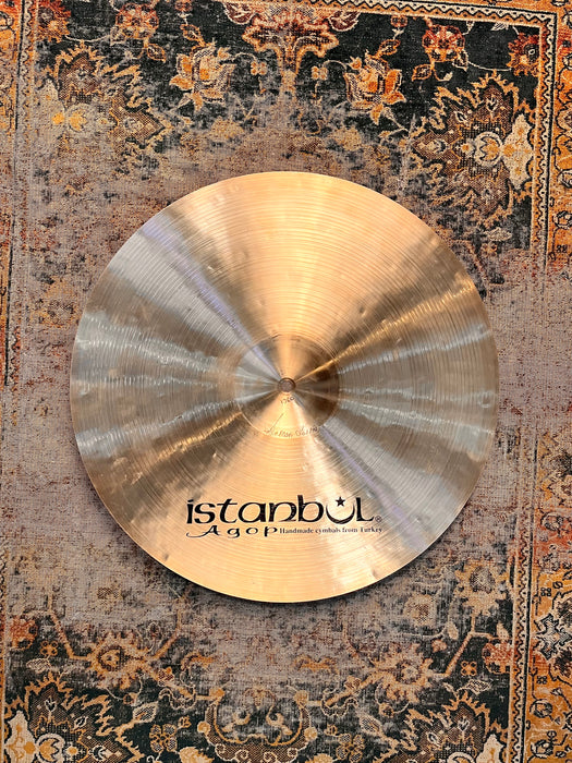 ISTANBUL AGOP Traditional DARK Crash 18” ONLY 1366 g PERFECT! Golden Glowing Dark! FULL!