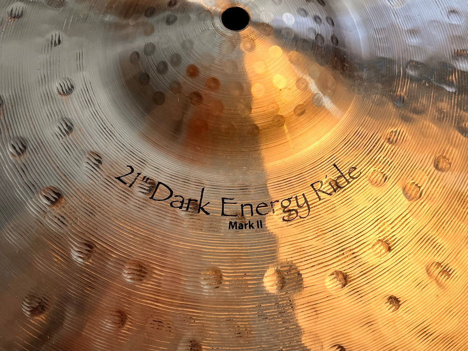 Paiste DARK ENERGY Ride MARK II 21” 2570 g PERFECT! Gorgeous Sounding! Why PAY $838!!