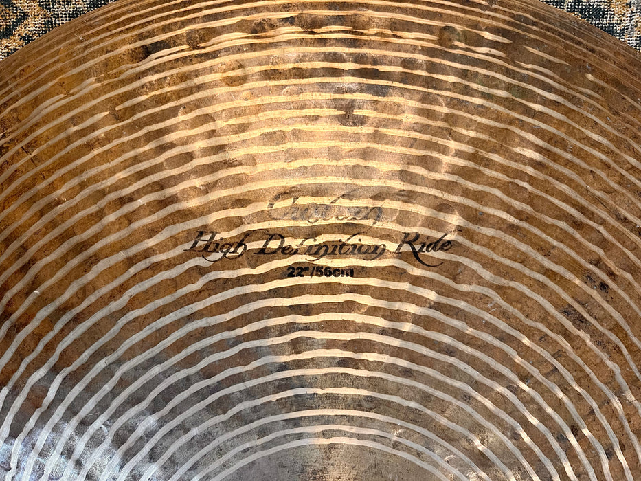 Zildjian K Custom High Definition Ride 22” 2840 g PERFECT Blend Od DRY + Complexity! Mint!